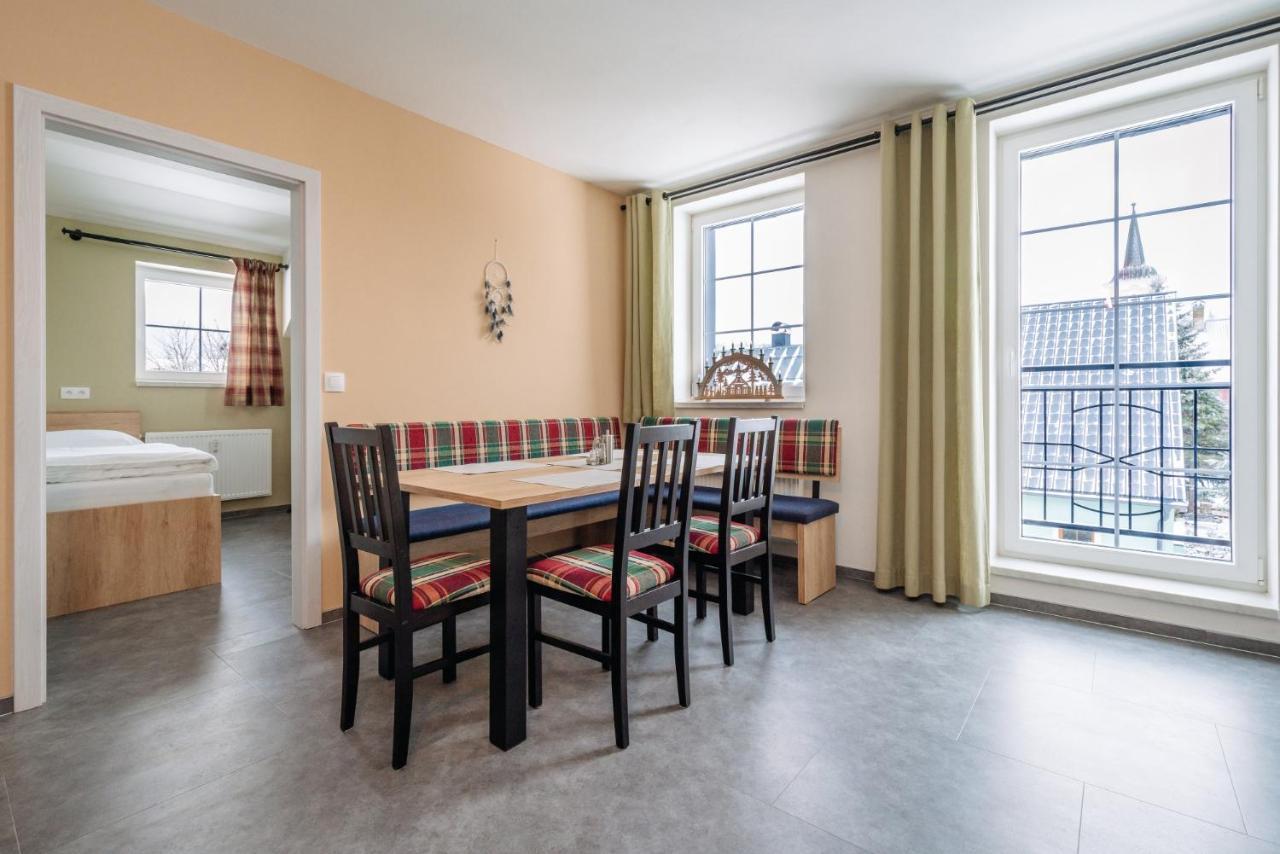 Ferienwohnung Aura VI Boží Dar Exterior foto
