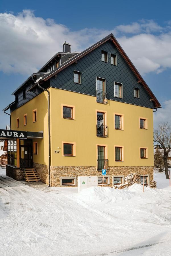Ferienwohnung Aura VI Boží Dar Exterior foto