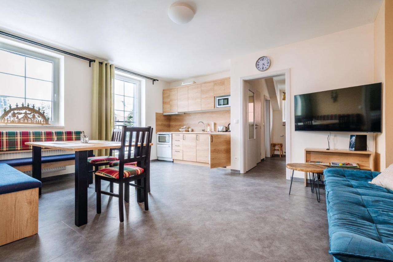 Ferienwohnung Aura VI Boží Dar Exterior foto