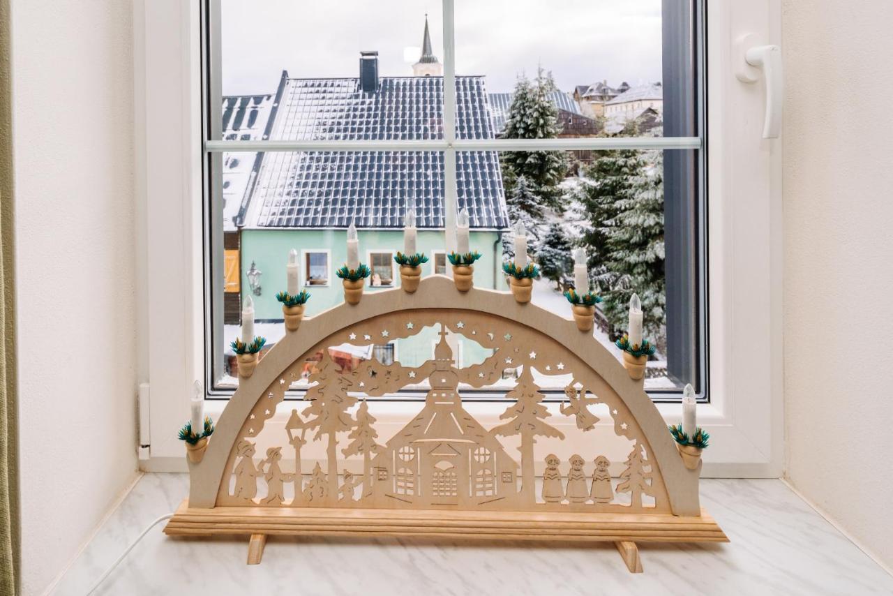 Ferienwohnung Aura VI Boží Dar Exterior foto