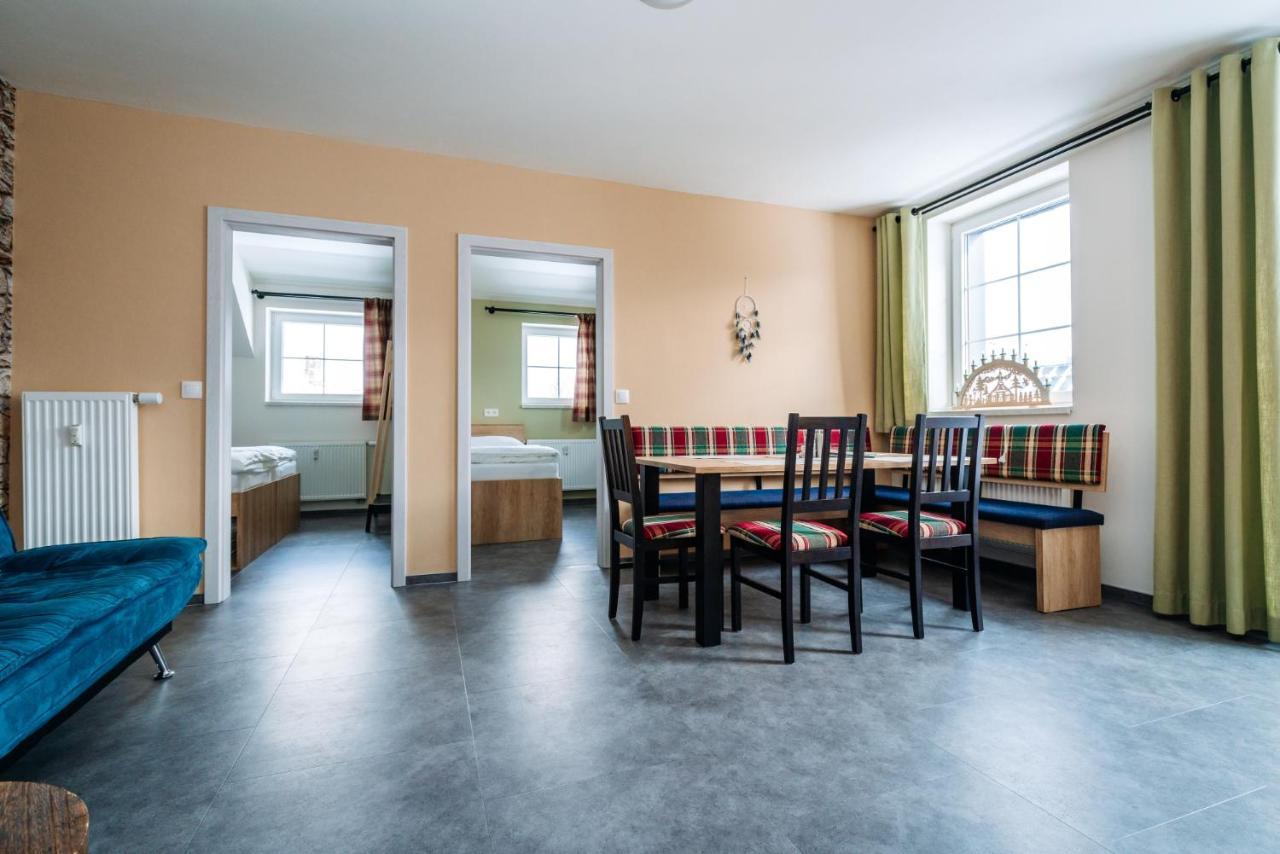 Ferienwohnung Aura VI Boží Dar Exterior foto